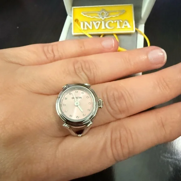 Invicta Mini Angel Women's Ring Watch - 17.5mm, None (49072) - Picture 2 of 4